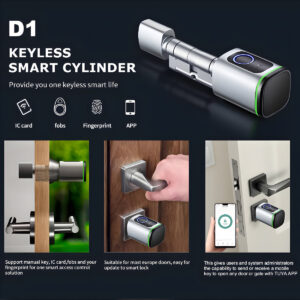 Digital Cylinder - Chrome Black - Image 5