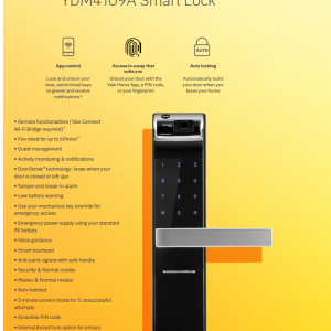 Yale Smart Lock YDM4109A - Image 2